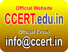 Official Email info@ccert.in